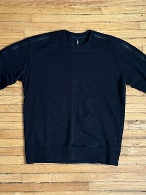 Versus Versace Active Zip Sleeve Sweatshirt – Black